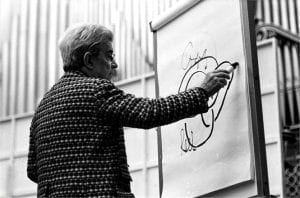 Lacan at the easel